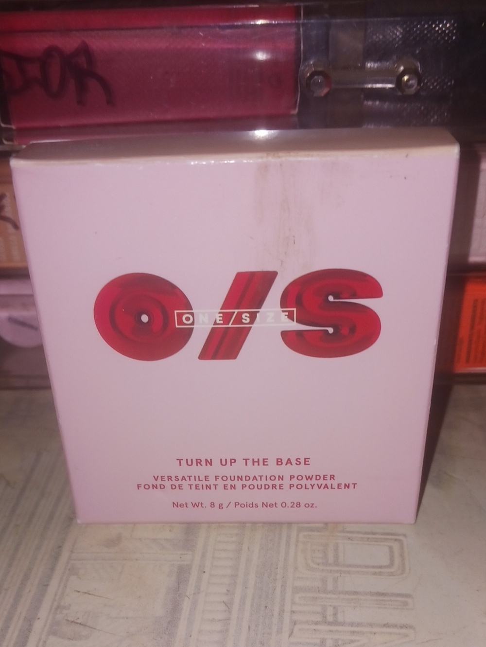 O/S Turn Up The Base Versatile Foundation Powder - Pink Packaging